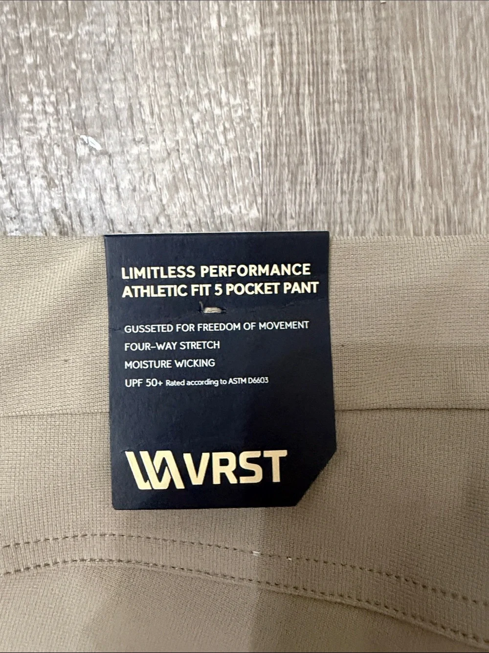 Stretch Slim Chino Pants in Light Khaki